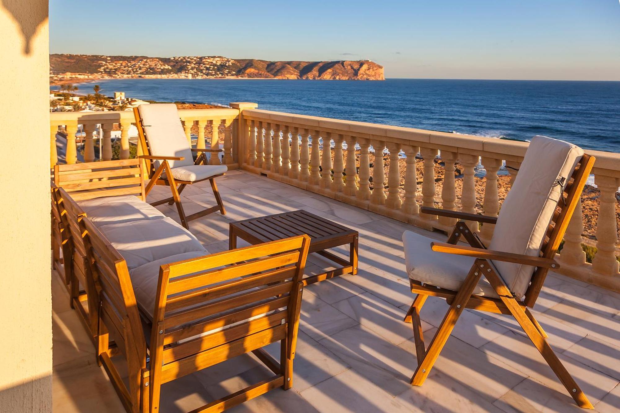 Mar-Beach Front Apartment In Jávea Exteriör bild